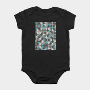 Harlequin Grey Baby Bodysuit